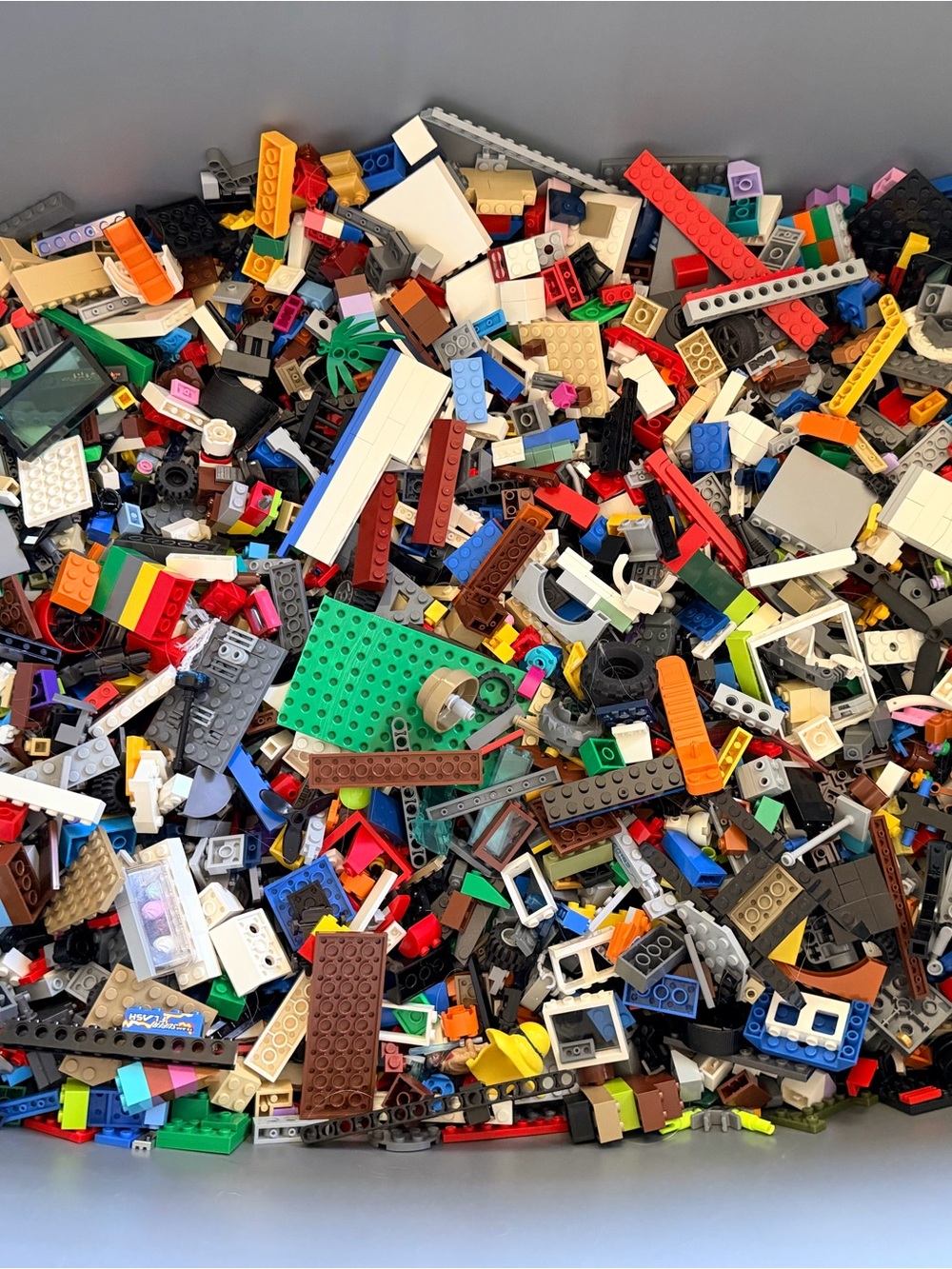 Mixed Color LEGO Building Brick Lot -Assorted Bricks &  Accessories BY THE POUND - Picture 5 of 5